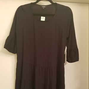 Express Tiered Shift Dress